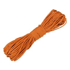 Reflective Fluorescent Paracord Rope 4mm 98 ft for Camping (Orange)