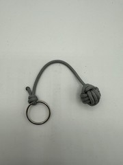 Grey Monkey Fist Keychain