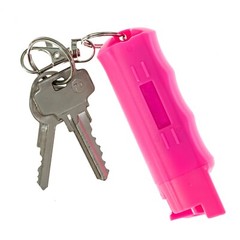 2 Pack BURN Pepper Spray Self Defense Combo 1/2oz Black & Pink