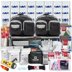 72-Hour 4-Person Emergency Preparedness Survival Kit with Food Supply and Disast