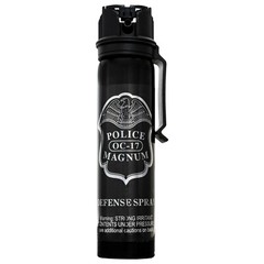 5 POLICE MAGNUM Pepper Spray Tactical Self Defense 5oz Flip Top Belt Clip Fogger