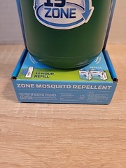 Thermacell Mosquito Repellent 15FT Zone Scent Free w/12-Hour Refill Patio Shield