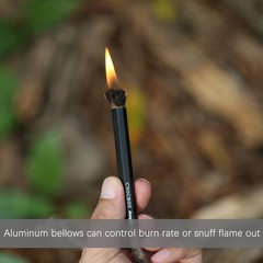 Aluminum Bellows Tube Sleeve, Survival Waterproof Wick Hemp Cord Tinder Kits …