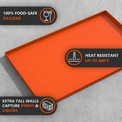 36″ Silicone Griddle Mat for Blackstone 36 Inch Grill, Heavy Duty Food Grade Sil