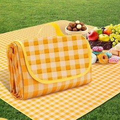 Waterproof For Outdoor Picnic Blanket with Handle for Convenient Carry and Use