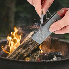 US Emergency Military Magnesium Rod Flint Fire Starter Striker Army Firestarter