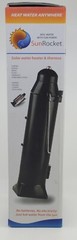 SunRocket Solar Water Heater & Thermos For Camping Or Emergency