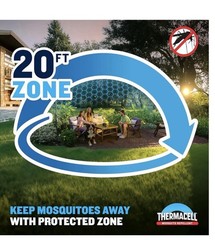 Thermacell Mosquito Repellent Refills, 40/Hour, 20 Ft Zone, Scent-Free