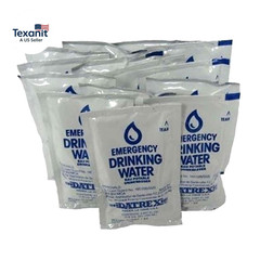 Emergency Water Packet 4.227 Oz – 3 Day/72 Hour Supply (18 Packs) , White