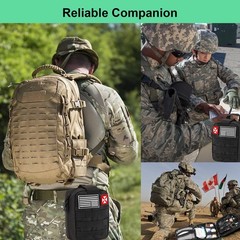 256-Piece Survival Kit & First Aid Gear – Trauma Tools, Molle Pouch for Camping,
