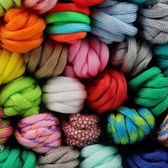 18 Colors 10Feet Paracord Kit- Multifunction Paracord Ropes Combo Craft Kit f…