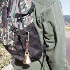BOHKEN CLUB Mountain Hiking Bear Bell Large with Carabiner AY-12 From Japan