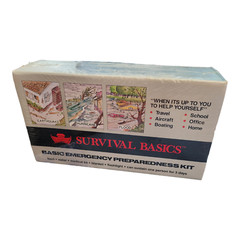 SURVIVAL BASICS Emergency Preparedness Kit Earthquake Hurricane Flood 3 days 1p