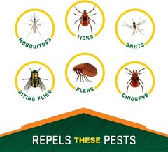 Repel 100 Insect Repellent, Pump Spray, 4-Fluid Ounces, 10-Hour Protection khry