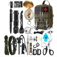 Tactical Emergency Equipment Survival Kit Outdoor Sport Hiking Camping SOS Tools