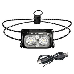 Nitecore NU25 MCT UL 400 Lumen USB-C Multi-Temperature Ultralight Headlamp (BK)