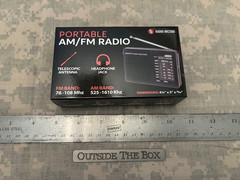 Emergency/Survival: SE Portable AM/FM Radio, Telescopic Antenna, Headphone Jack