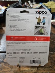 New Zippo Rechargeable Hand Warmer 6 hours of Heat and Power Bank
