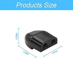2Pack Car Deer Warning Whistle Devices, Horns Sensor Alerts Gadgets for Black
