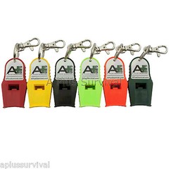 Black Search & Rescue Whistle For Saving Life! Survival Emergency Kits 120 db+