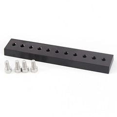 202mm guide rail star mirror dovetail plate modification with clamp high bridge