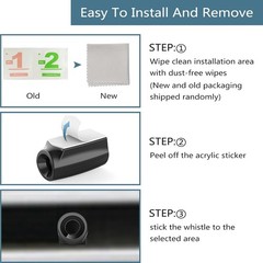 Patented Deer Warning Whistle Device – Reliable 4 Pack for Car Protection