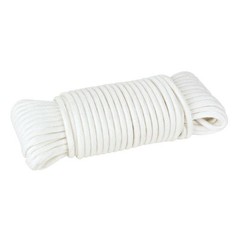 Everbilt 1/8 in. x 50 ft. White Paracord Rope