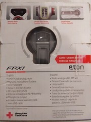 Eton FRX1 Hand Turbine AM/FM/Weather Radio White Silver Color New In Box