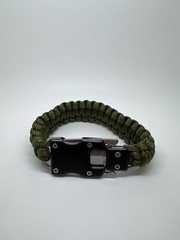 Multifunctional Survival Bracelet with Rope Knife for Camping and Hunting