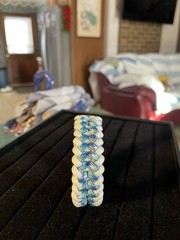 This Is The Perfect 7 Inch Paracord White And Blue Multi Colors