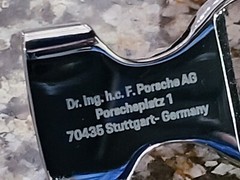 💥PORSCHE MACAN Paracord Bracelet Survival Germany Metal Clip