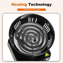 Multipurpose Electric Charcoal Burner, 304 stainless steel coil,800W Coal Bur…
