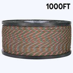 550 Paracord Parachute Cord in Spool Lanyard 50ft-1000ft Type III 7 Strand Core