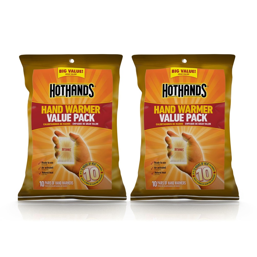 HotHands Hand Warmer Value Pack – Long Lasting, Odorless, Air 40, Tan