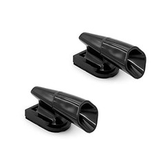 Deer Whistles for Car, 2 Packs Ultrasonic & Wind Deer Alert for Car Black