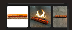 Hemp Fire Rope 3 Pack Extreme Burn Time Survival Fire Starter
