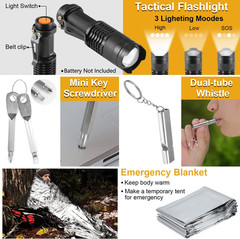 Survival Kit, Gifts for Men Dad Husband, Emergency Survival Gear and Equipment 1