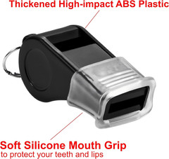 12 Packs Sports Whistles with Lanyard, for Coaches, Referees and Officials
