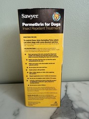 Sawyer Permethrin Insect Repellent Spray for Dogs 12oz Trigger Spray Bottle