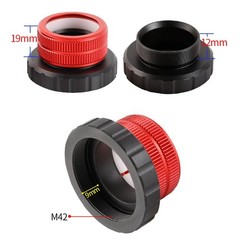 Aluminum Telescope Coaxial Adapter M42M48 to 1 25 for Stable Connections