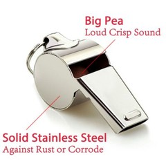 Whistle 12 Packs Sports Whistles with Lanyard Loud Crisp Sound Whistle Bulk I…