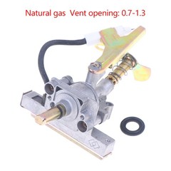 Grill Gas Valve Liquefied Petroleum Gas Natural Gas Metal Thrower Outlet
