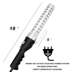 Electric Charcoal Fire Starter and Lighter with Built-in Blower | Rapid