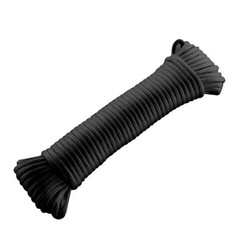 550 Paracord Nylon Rope 50Ft, 7-Strand 7 Strand – 5/32″(4 mm) – 50 Ft Black