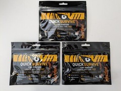 QUICKSURVIVE All Purpose Waterproof Fire Starters Campfires Fire Pit Fireplace