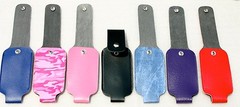 4 oz LEATHERETTE PEPPER SPRAY HOLSTER only FOR SELF DEFENSE WITH BELT CLIP
