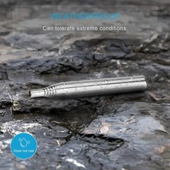 Practical Outdoor Pocket Bellow Collapsible Tool Blow Fire Tube Camping Survival