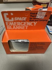 Lot of 3 Pack SPACE Brand Emergency Survival Blanket First Aid Thermal Blanket