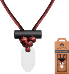 The Bushcraft – Original Fire Starter Necklace for Men, Handcrafted in USA, Weat