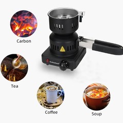 Electric Charcoal Starter,600W Durable Faster Coals Burner with Detachable Ha…